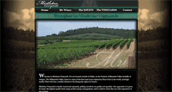 Desktop Screenshot of mistletoevineyards.com